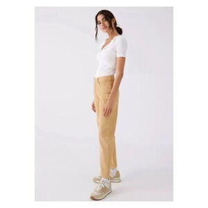 NWT Urban Outfitters BDG Pegged Cowboy  Tan Corduroy Pants Womens 31